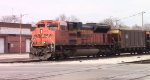 BNSF coal train DPU